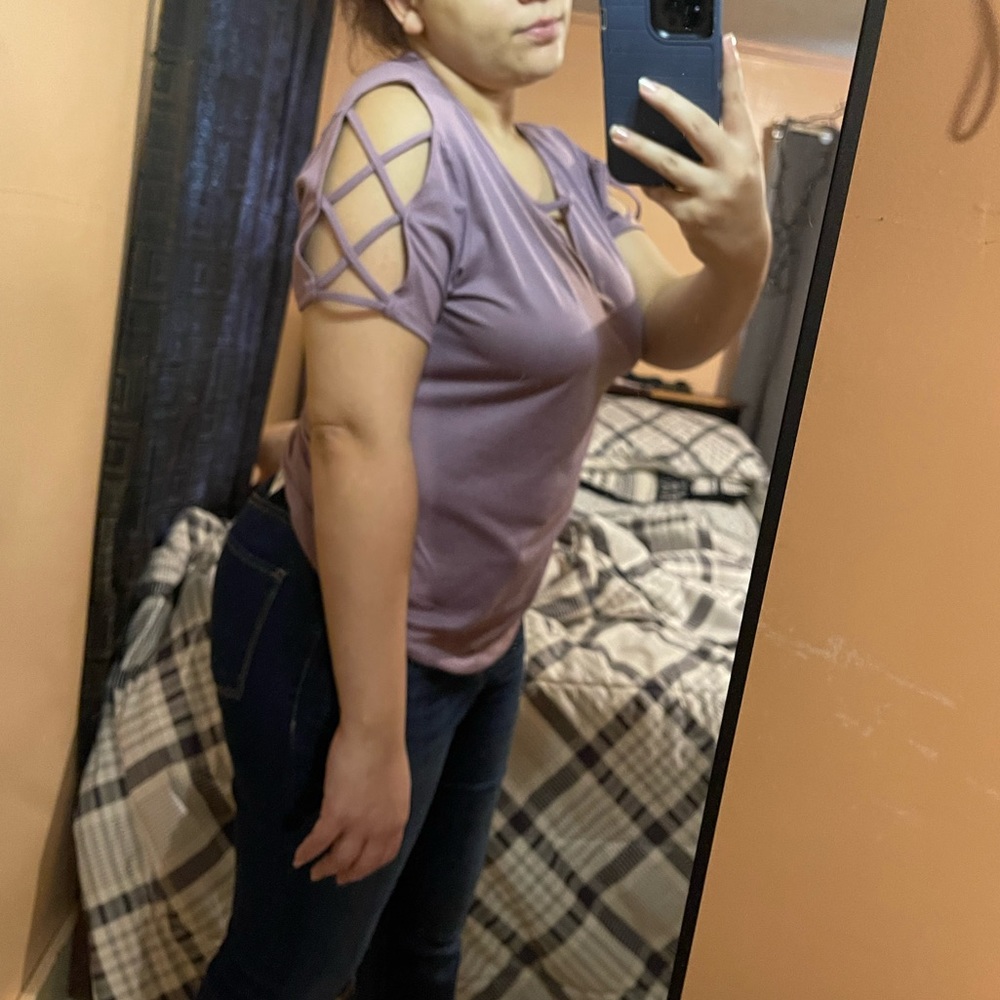 Gorgeous purple shirt